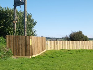 west buckland village green fencing
