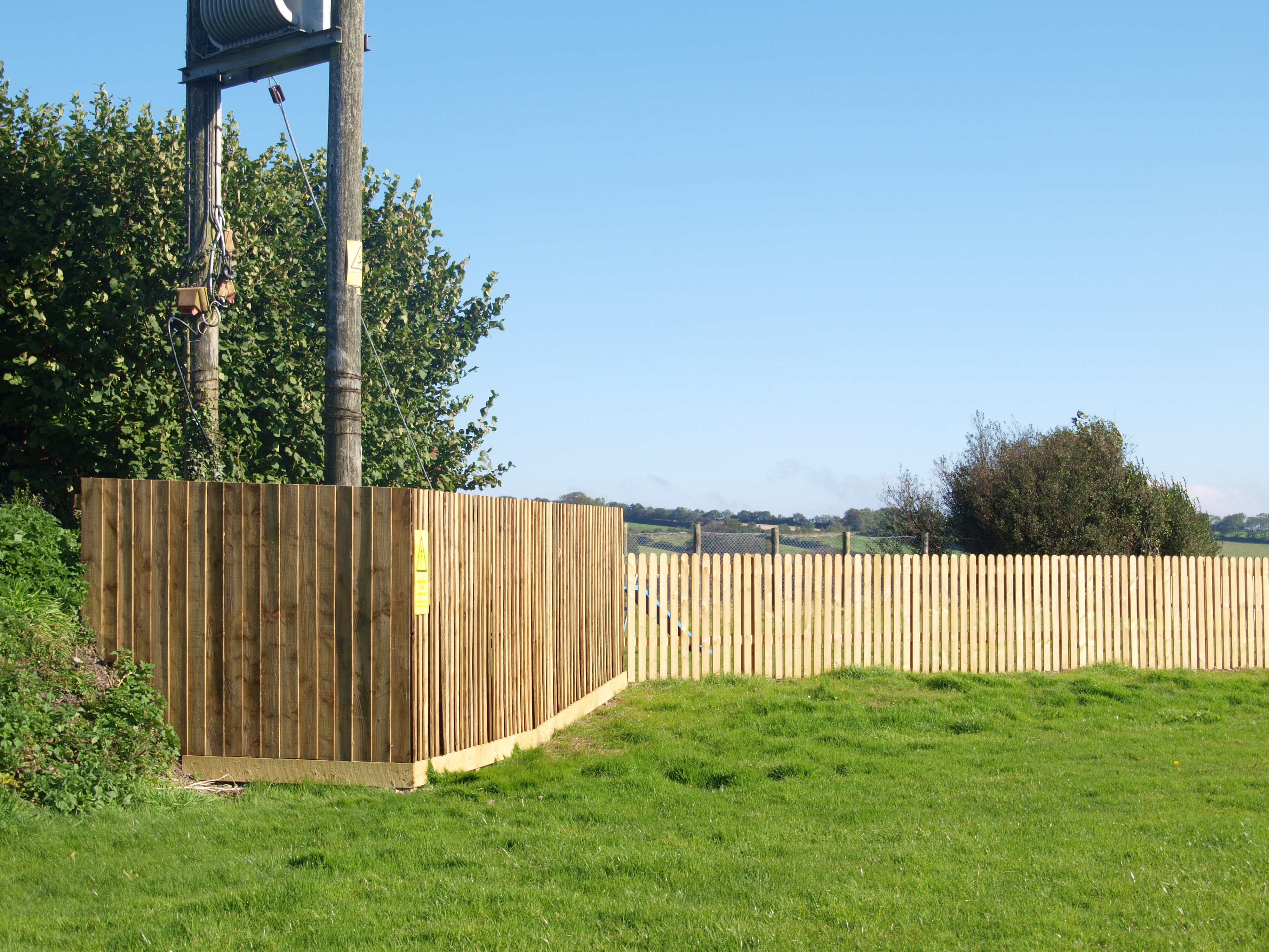west buckland village green fencing