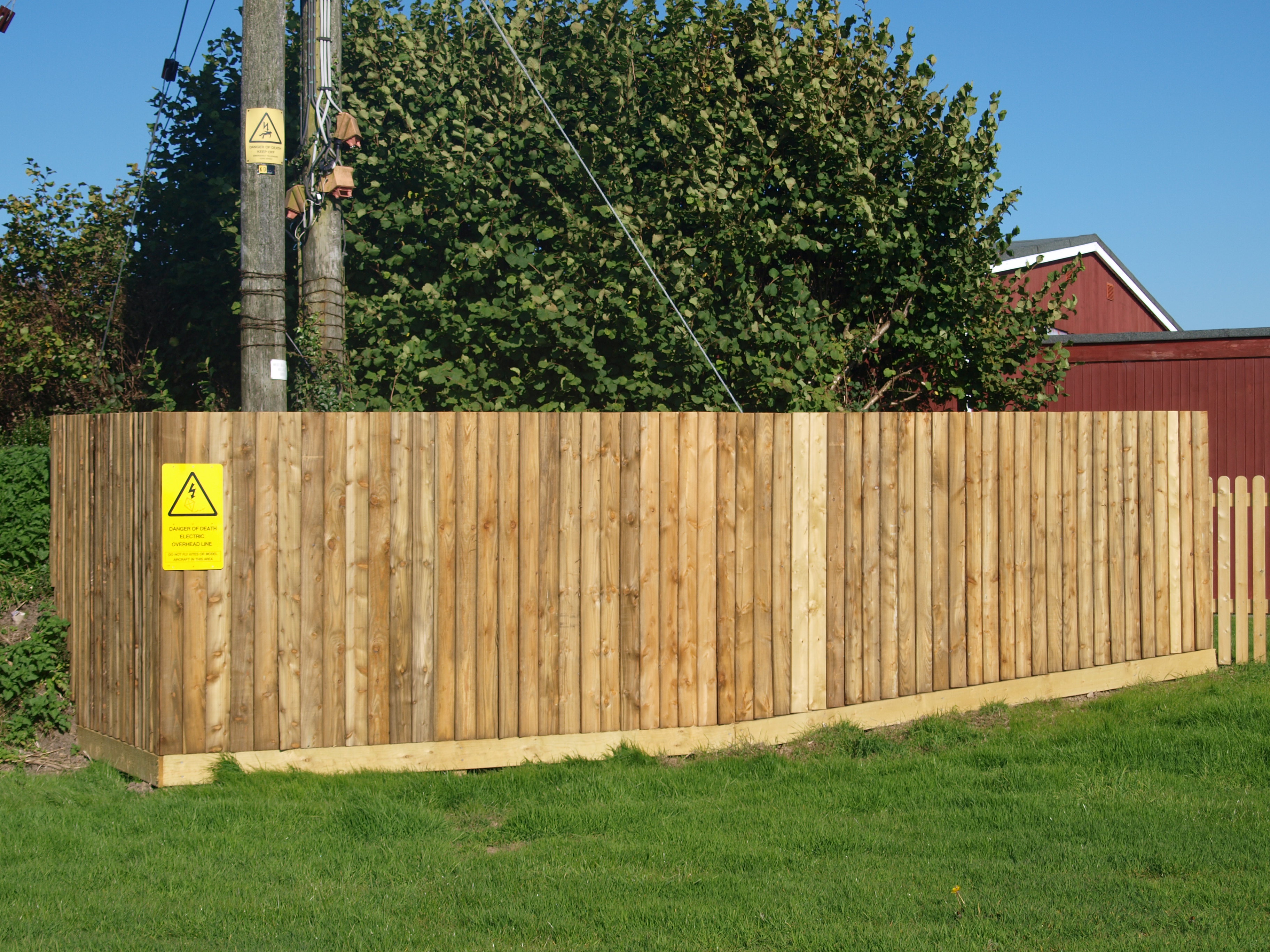 west buckland village green fencing