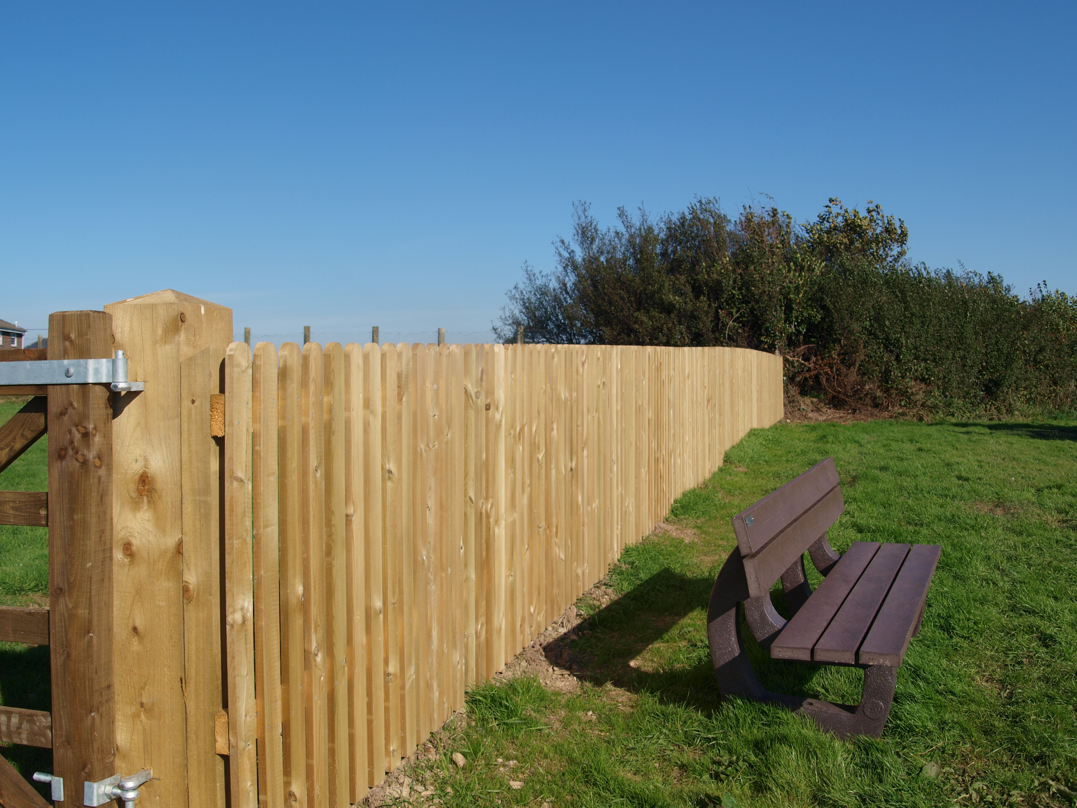 west buckland village green fencing