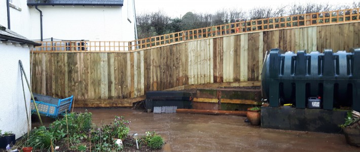 Feather Edge fencing